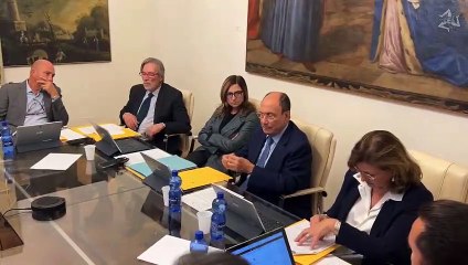 La prima giunta del governo Schifani