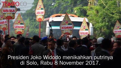 Pesta Pernikahan Anak Presiden Jokowi dan SBY