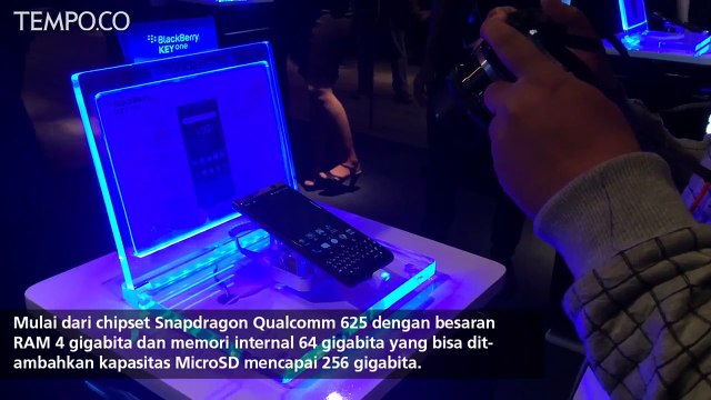 BlackBerry KEYone Rilis di Indonesia, Ini Spesifikasinya