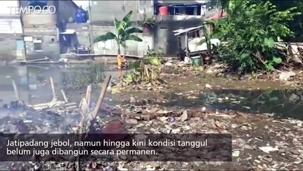 Tanggul Ini Dua Kali Jebol, Belum Diperbaiki secara Permanen