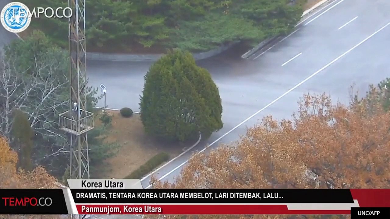 Dramatis, Tentara Korea Utara Membelot, Lari Ditembak Lalu...