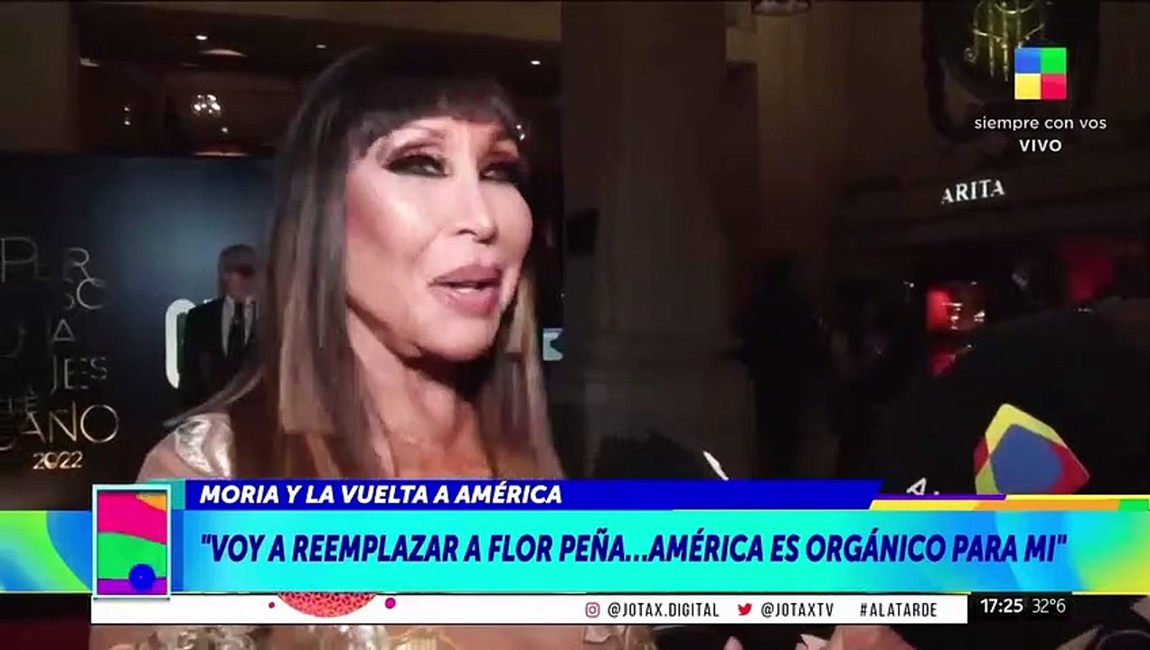 La picante definición de Moria Casán sobre L-Gante y Wanda Nara.