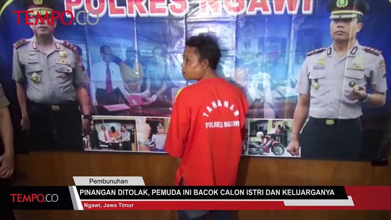 Kepolisian Resor Ngawi berhasil menangkap pelaku pembunuhan