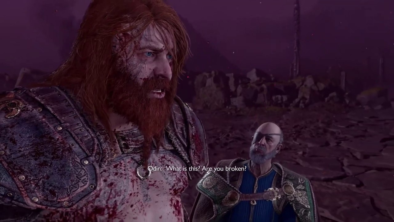 God of War Ragnarok - Kratos Meets Odin + Thor 