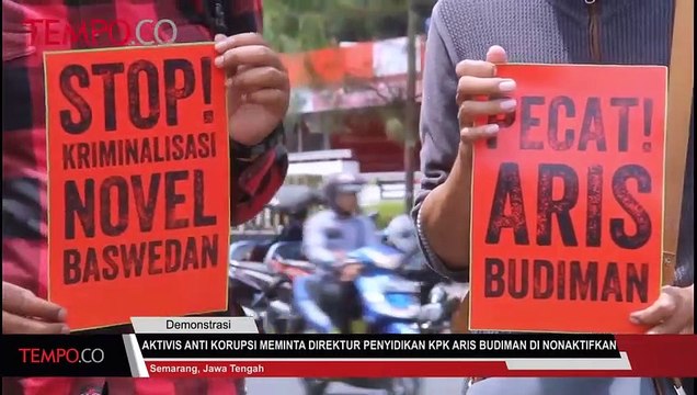 Aktivis Anti Korupsi Meminta Direktur Penyidikan KPK Aris Budiman di Nonaktifkan