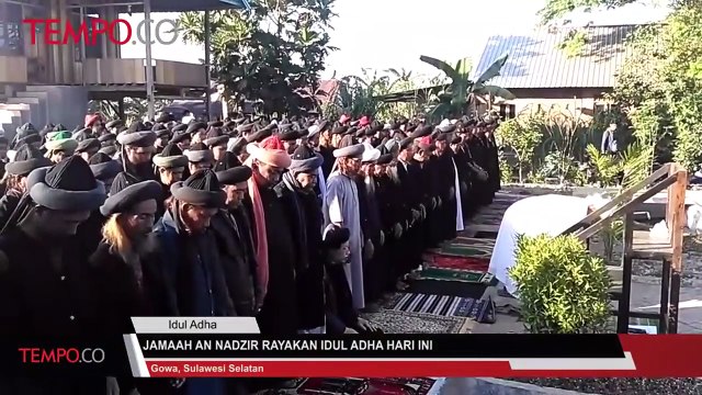 Jamaah An Nadzir Rayakan Idul Adha Hari Ini