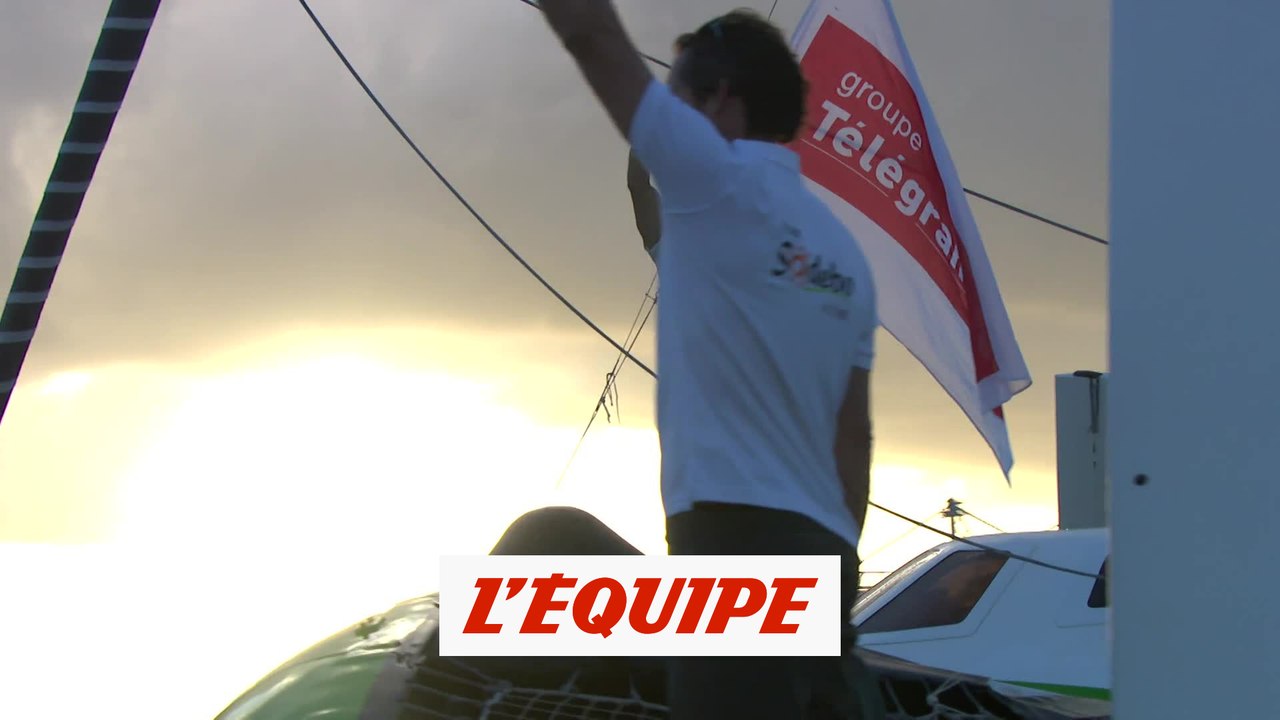 Coville termine troisième de la Route du Rhum - Voile - Route du Rhum