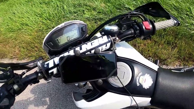 Grom Motorcycle Stoppie/Endo Stunt Crash