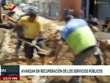 Aragua | Avanzan trabajos de recuperación de los servicios públicos en el municipio Sucre