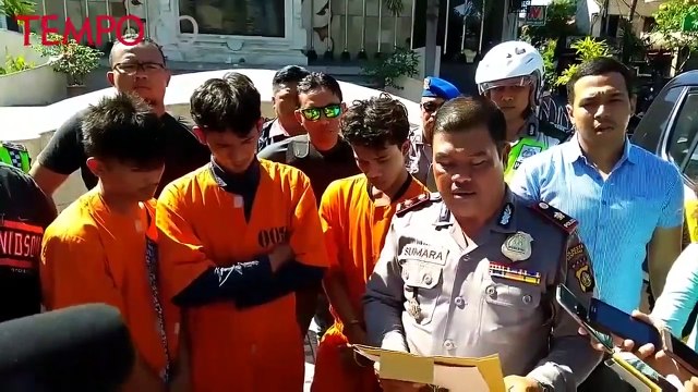 Penjambret Turis Asal Prancis Dipertontonkan di Keramaian
