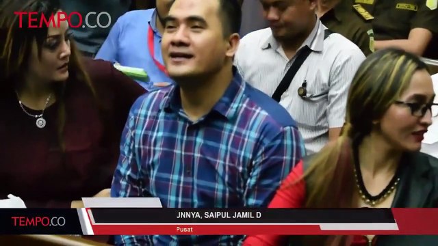 Tepat di Hari Ulang Tahunnya, Saipul Jamil di Vonis 3 Tahun Penjara