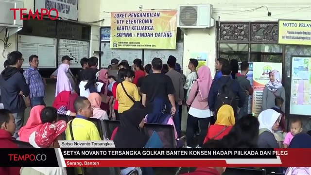 Setya Novanto Tersangka, Golkar Banten Konsen Hadapi Pilkada dan Pileg