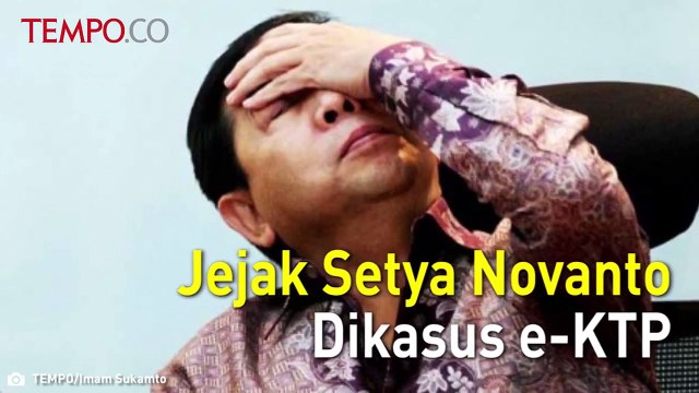 Jejak Setya Novanto Dikasus E-KTP