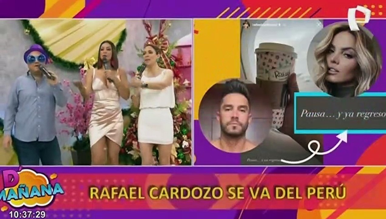 Rafael Cardozo se va del Perú y Cachaza habra encontrado nuevo amor