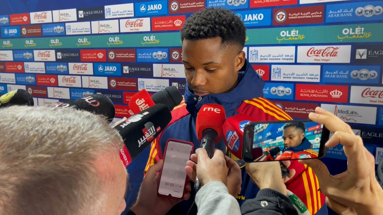 Ansu Fati Hace mucho tiempo que estoy bien, la lesión está olvidada