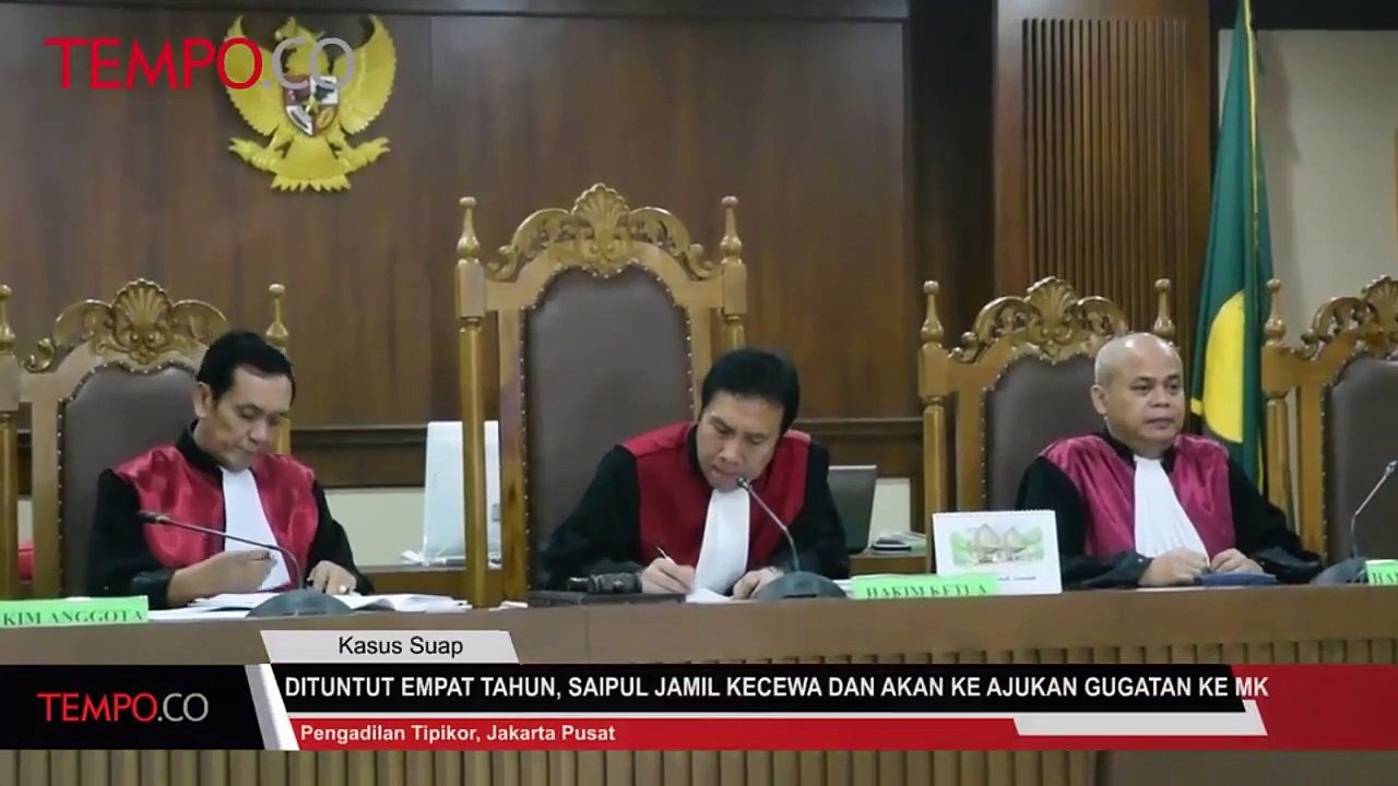 Dituntut Empat Tahun, Saipul Jamil Kecewa dan Akan Gugat Sebuah Pasal ke MK