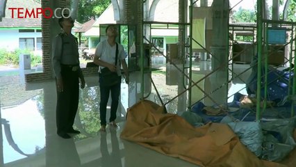 Lukis Kubah Masjid, Pekerja Bangunan Tewas Terjatuh