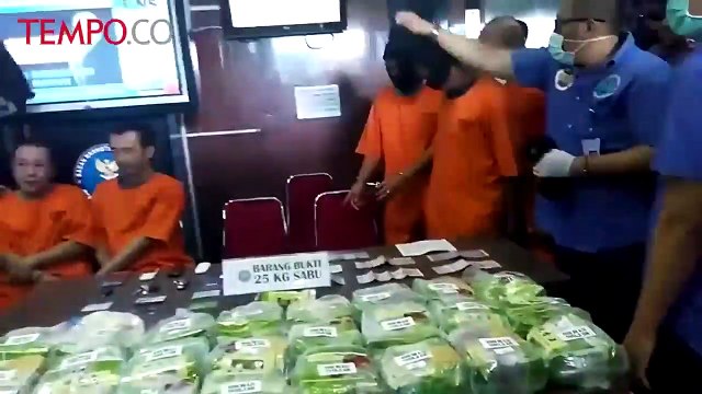 BNN Ungkap Penyelundupan 25 Kg Sabu Bermodus Pengiriman Ikan