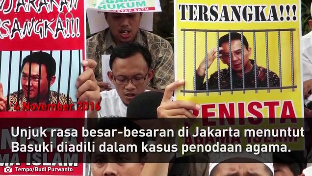 Jalan Panjang Vonis Ahok