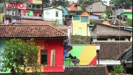 Semarang Sulap Kampung Wonosari Jadi Kampung Pelangi