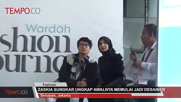 Zaskia Sungkar Ungkap Awalnya Memulai Jadi Desainer