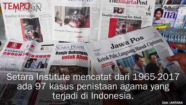 4 Alasan Indonesia Harus Menghapus Pasal Penistaan Agama
