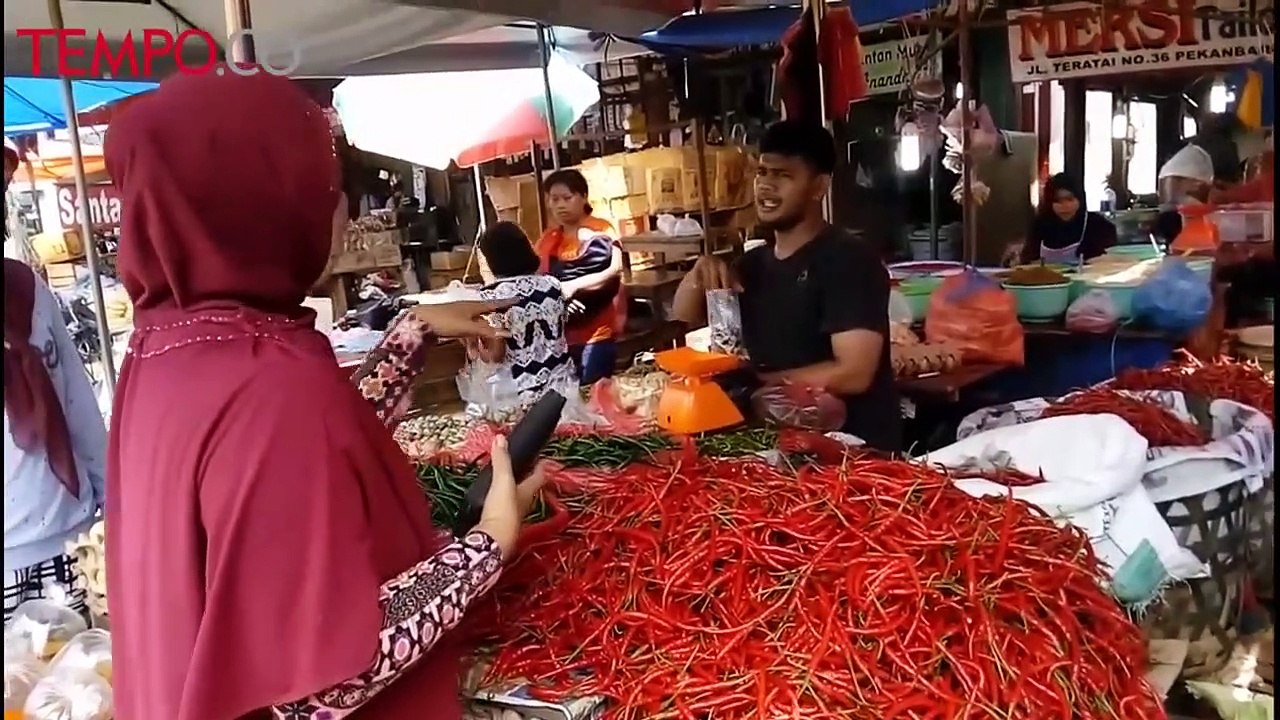 Jelang Ramadan Harga kebutuhan Pokok di Pekanbaru Mulai Merangkak Naik