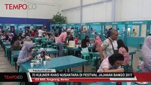 70 Kuliner Khas Nusantara di Festival Jajanan Bango 2017