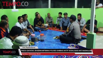 Pasca Gafatar, Bhabinkamtibmas Polres Sambas Aktif Sosialisasi Anti Radikalisme