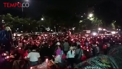 Pendukung Ahok Demo di Pengadilan Tinggi, Polisi Siap Bubarkan