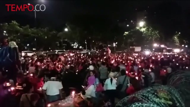 Pendukung Ahok Demo di Pengadilan Tinggi, Polisi Siap Bubarkan