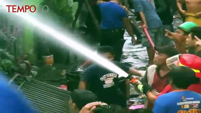 Ledakan Tabung Gas Hanguskan 9 Unit Rumah di Makassar