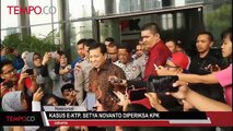 Kasus E-KTP, Setya Novanto Diperiksa KPK