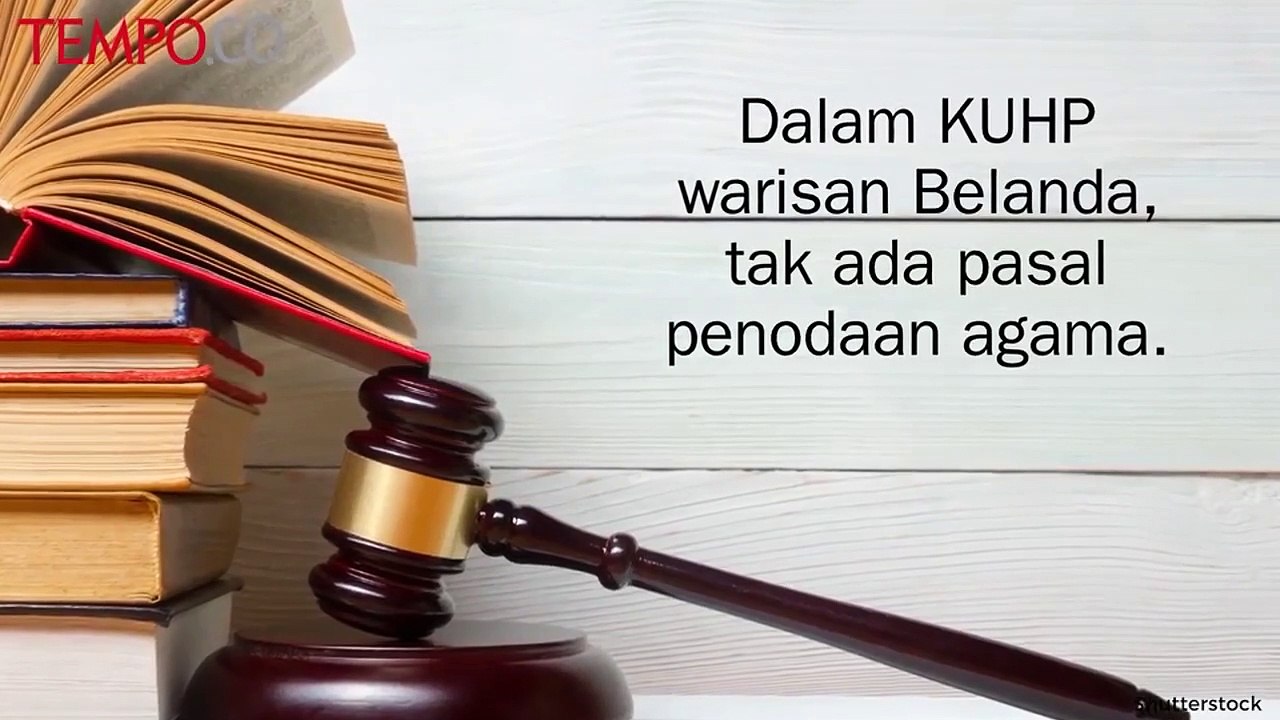 Asal-usul Pasal Penistaan Agama