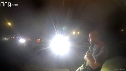 Dude Gets Tased on Doorstep