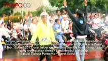 Pilkada DKI, Simpatisan Anies Baswedan Rayakan Kemenangan