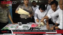 Polda Jawa Tengah Gagalkan Penjualan Ganja di Sosial Media
