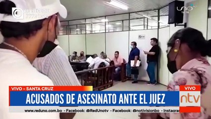Acusados de asesinato se encuentran ante el Juez
