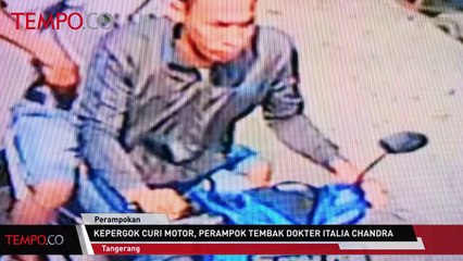 Kepergok Curi Motor, Perampok Ini Tembak Dokter Italia Chandra hingga Tewas