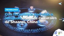 Con tecnología dan vida a antiguas reliquias culturales de Shaanxi, China