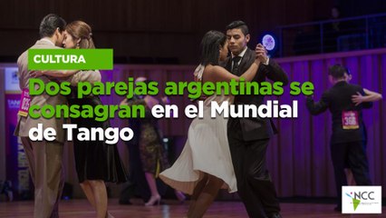 Dos parejas argentinas se consagran en el Mundial de Tango