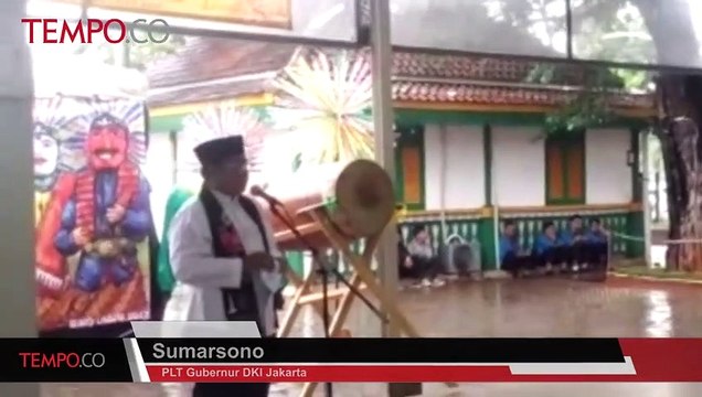 Resmikan Toko Souvenir, PLT Gubernur Jakarta Ingin Budaya Betawi Dikenal