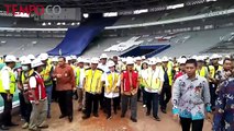 Wapres Jusuf Kalla Tinjau Proyek Pembangunan Venue Asian Games 2018