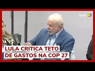 Lula sobre teto de gastos: "Vai cair a Bolsa, aumentar o dólar? Paciência"