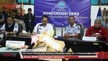 Petugas Gagalkan Penyelundupan Sabu ke LP Nusakambangan