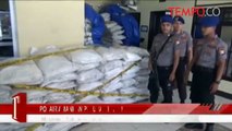 Polair Amankan Puluhan Karung Pupuk Bahan Pembuat Bom Ikan