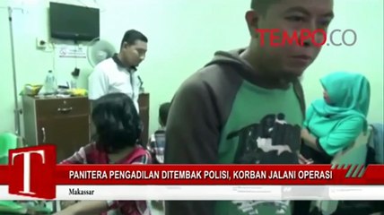 Panitera Pengadilan Ditembak Polisi, Korban Jalani Operasi
