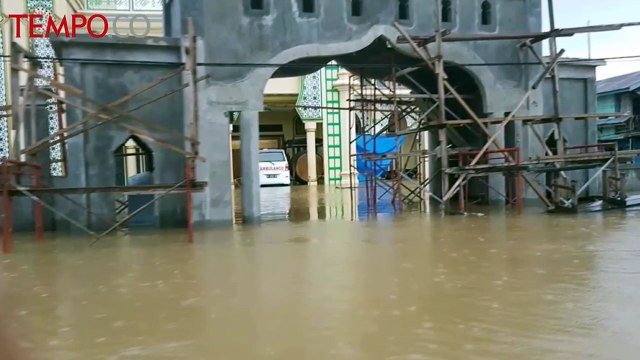 Curah Hujan Tinggi, Banjir Besar Landa Kutai Barat Kalimantan Timur