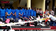 Jelang Ramadan Polres Brebes Gelar Razia Penyakit Masyarakat, Amankan 16 Tersangka