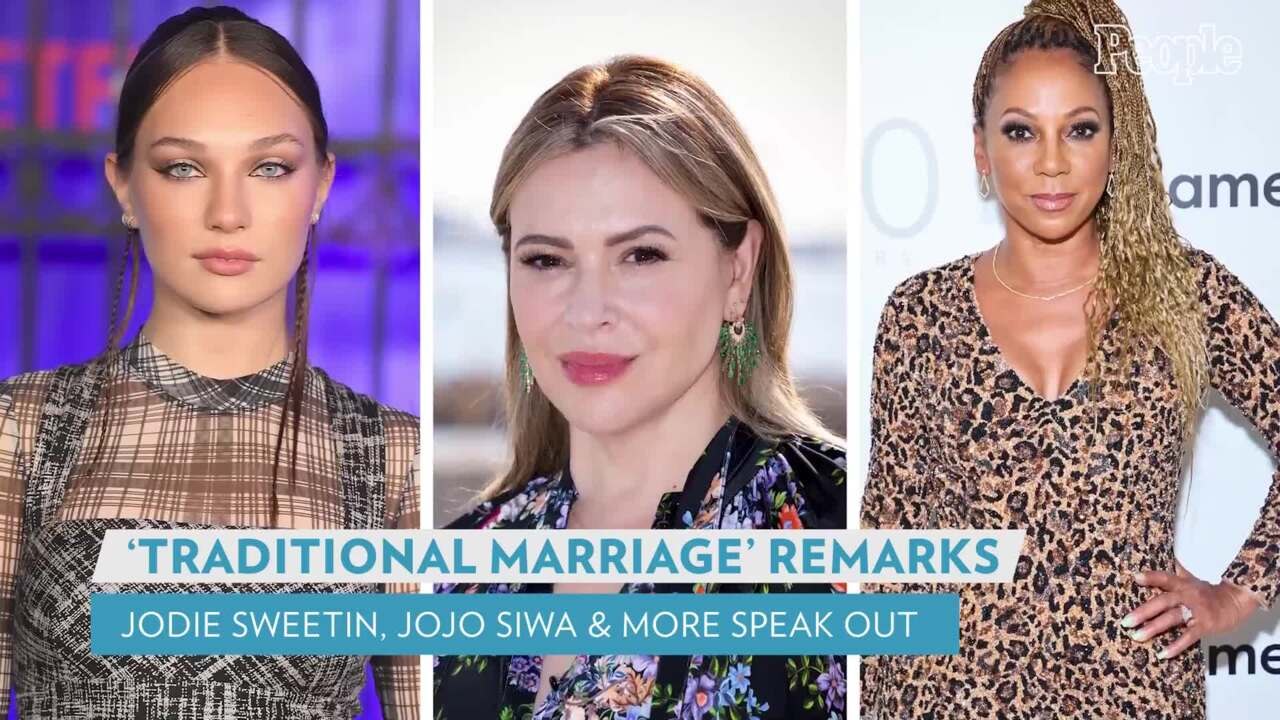 Jodie Sweetin and More Stars React to Candace Cameron Bure's Controversial 'Traditional Marriage' Remark